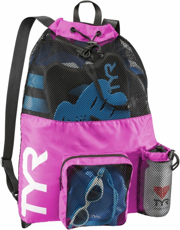 Мешка TYR big mesh mummy backpack pink 40L