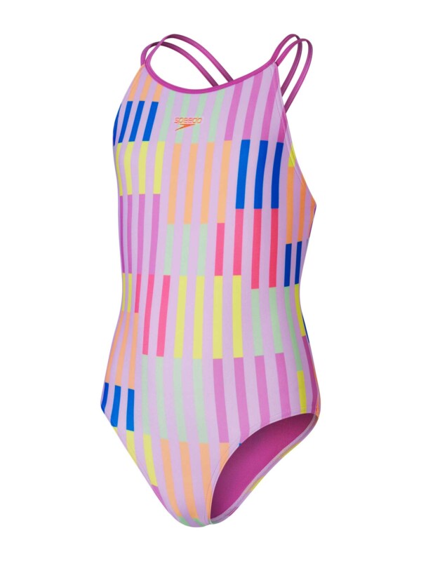 Бански за момичета Speedo Printed Twinstrap