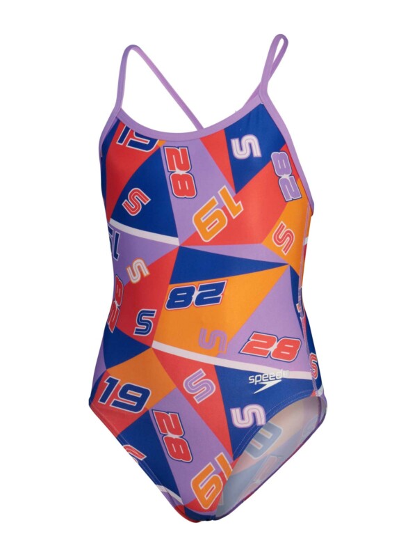 Бански за деца Speedo allover digi Vback