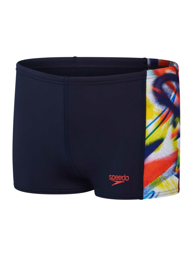 Бански за деца Speedo digital panel boy shorts